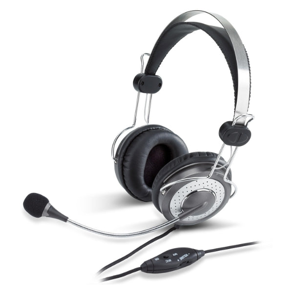 Audífono con Micrófono Genius HS-04S SmartPhone 3.5 mm TRRS - Negro - 31710156101