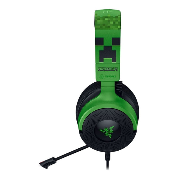 Audífono gamer Razer Kraken V4 X cableado RGB Minecraft Edition - RZ04-05180200-R