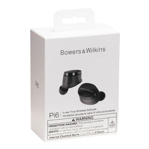 Audífono Bowers and Wilkins Pi6 Active Noise-Canceling True Wireless Bluetooth Earbuds - Gris Storm - FP45780
