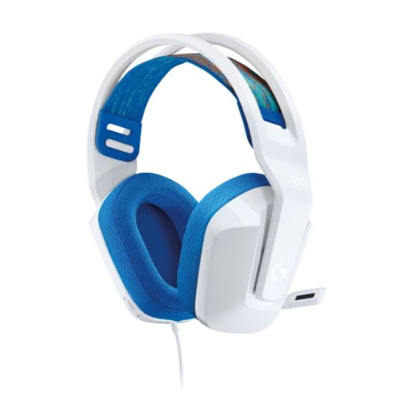 Audífonos Gaming Logitech G335 - 40mm - 3.5mm - Multiplataforma - Diadema Suspensión - Color Blanco - 981-001017