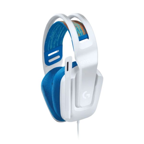 Audífonos Gaming Logitech G335 - 40mm - 3.5mm - Multiplataforma - Diadema Suspensión - Color Blanco - 981-001017