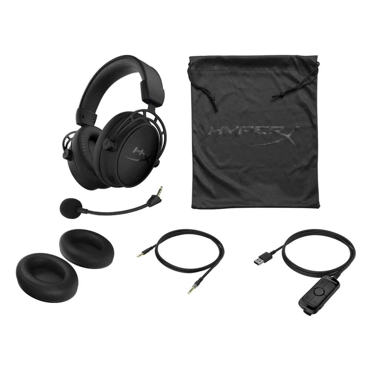 Audifonos-HyperX-Cloud-Alpha-S-sonido-envolvente-7.1-graves-ajustables-controladores-de-doble-camara-cuero-sintetico-accesorios