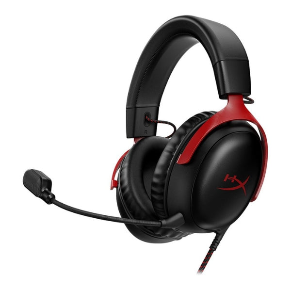 Audífonos-HyperX-Cloud-III-Gaming-Headset-727A9AA-Black-and-Red