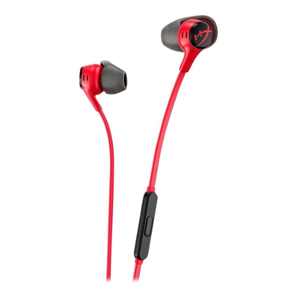 Audífonos-In-Ear-Gamer-Cableados-HyperX-Cloud-Earbuds-II-3.5mm-Drivers-14mm-Micrófono-Omnidireccional-705L8AA-Rojo