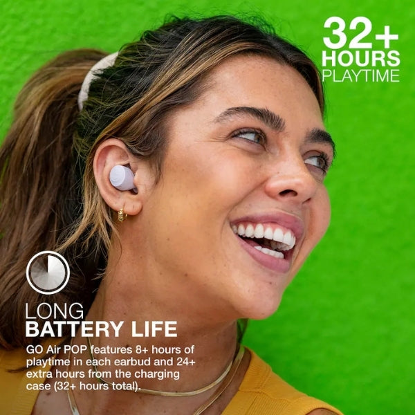 Audífonos-JLab-GO-Air-Pop-True-Wireless-Bluetooth-IPX4-Lila