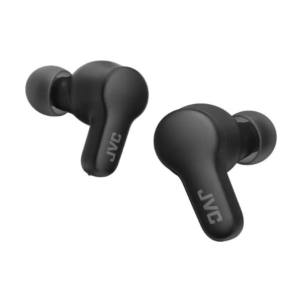 Audífonos-JVC-Gumy-True-Wireless-Bluetooth-5,3-con-24-Horas-de-Batería-Negro