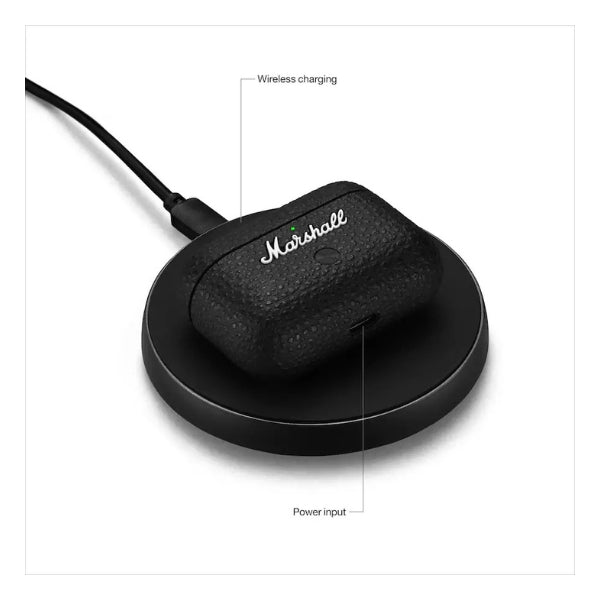 Audífonos-Marshall-Motif-II-A,N,C,-True-Wireless-Bluetooth-con-cancelación-activa-y-modo-transparencia-Negro