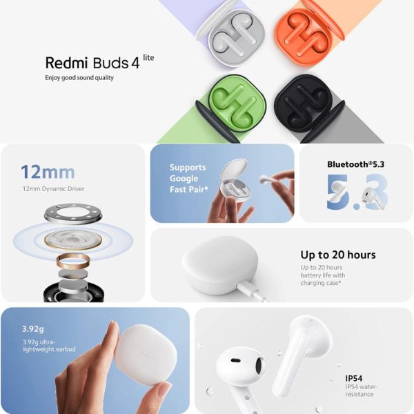 Audifonos-Redmi-Buds-4-lite-Inalambrico-Color-Blanco-ejmeplo