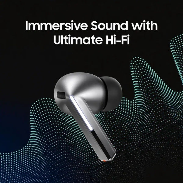 Audífonos-Samsung-Galaxy-Buds3-Pro-True-Wireless-Bluetooth-con-Cancelación-Activa-de-Ruido-Plateado