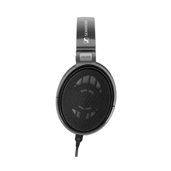 Audífonos-Sennheiser-HD-650-Hi-Res-Audiófilos-con-Diseño-Abierto,-Transductor-y-Diafragma-de-Calidad-Gris