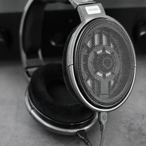 Audífonos-Sennheiser-HD-650-Hi-Res-Audiophile-Open-Back-Headphone-Quality-Transducer-and-Diaphragm-Gray