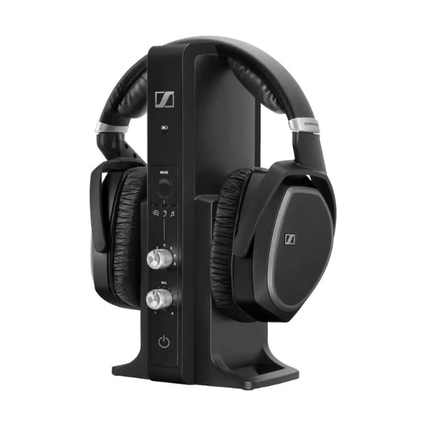 Audífonos-Sennheiser-RS-195-RF-Wireless-Headphone-Systems-for-TV-Listening-with-Selectable-Hearing-Boost-Preset-Black