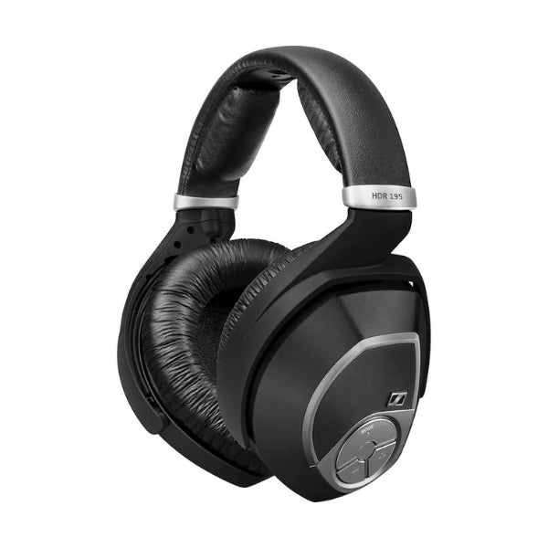 Audífonos-Sennheiser-RS-195-RF-Wireless-Headphone-Systems-for-TV-Listening-with-Selectable-Hearing-Boost-Preset-Black