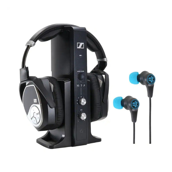 Audífonos-Sennheiser-RS-195-Sistema-de-Audífonos-Inalámbricos-Digitales-para-TV-y-Earbuds-Negro
