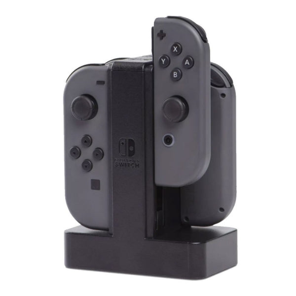Base - de - Carga - PowerA - Joy-Con - Charging - Dock - Nintendo - Switch - Carga - 4 - Joy-Con - LED - 1501406-01 - Negro