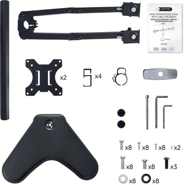 BaseE-statica--Unno-Teckno-doble-monitor-TV-12-32TM8001BK