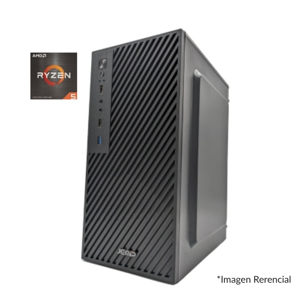 PC / CPU / COMPUTADOR AMD Ryzen 5 5600GT Hexa-Core - 8GB RAM - 128GB SSD + 1TB HDD - 3.60GHz - Socket AM4 - Case Corporativo - Fuente de Poder