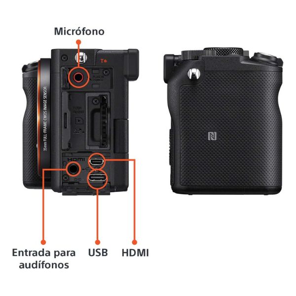 CAMARA-SONY-ILCE-7C-puertos