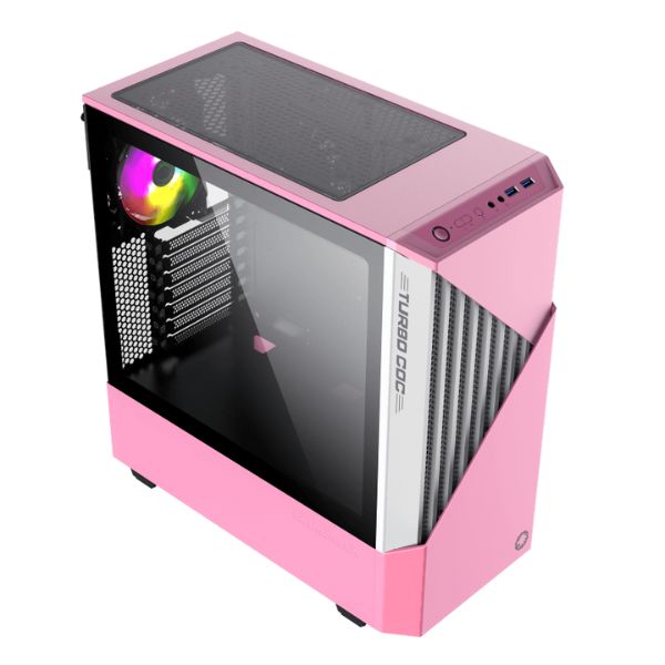 CASE-GAMEMAX-CONTAC-COC-MID-TOWER-BLANCO-ROSADO-diagonal