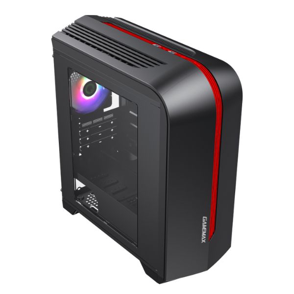 CASE-GAMEMAX-H601-MATX-NEGRO-ROJO-DIAGONAL2