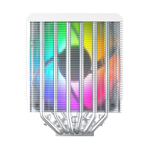 CPU-Cooler-Montech-NX600-ARGB-Tower-ARGB-85,09-CFM-34,17-dBA-Blanco