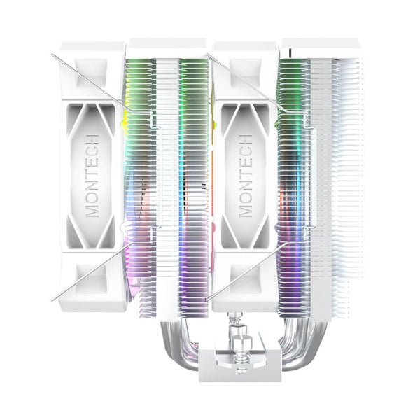 CPU-Cooler-Montech-NX600-ARGB-Tower-ARGB-85,09-CFM-34,17-dBA-Blanco