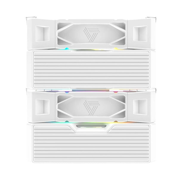 CPU-Cooler-Montech-NX600-ARGB-Tower-ARGB-85,09-CFM-34,17-dBA-Blanco