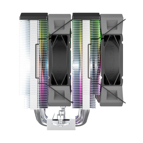 CPU-Cooler-Montech-NX600-ARGB-Tower-ARGB-85,09-CFM-34,17-dBA-Negro