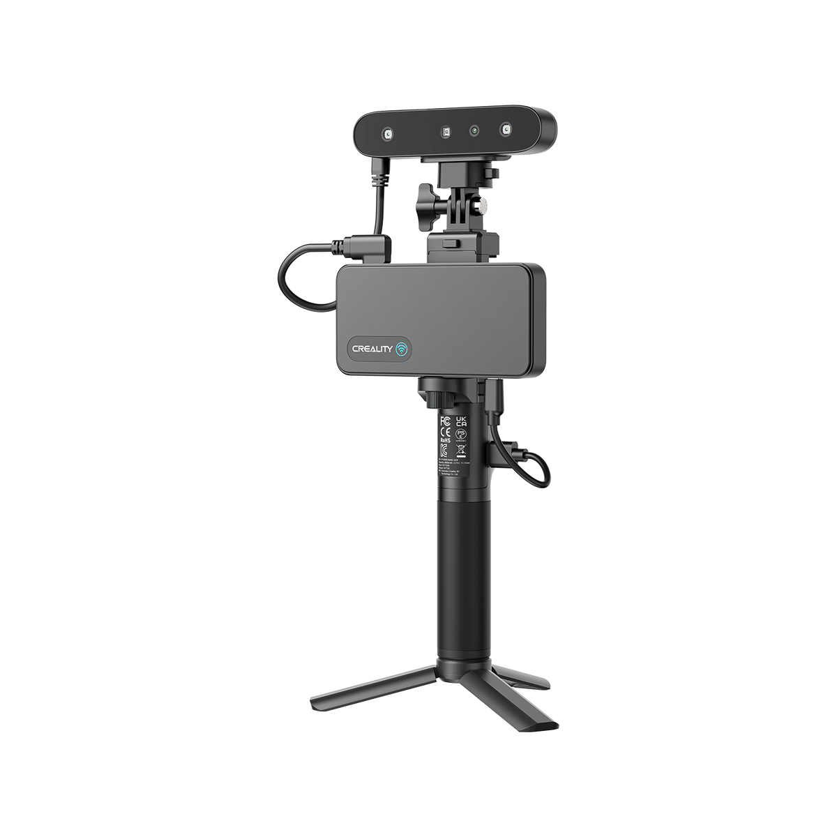 Escáner 3D Creality CR-Scan Ferret Pro: precisión de 0,1 mm, WiFi 6, imagen 3D anti-vibración y color de 24 bits. Escane