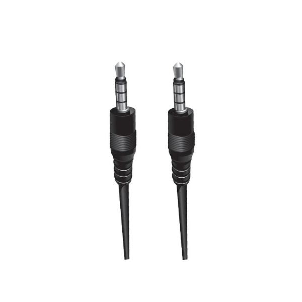 Cable Argom de Sonido - 3.5MM - 3MT - Color Negro
