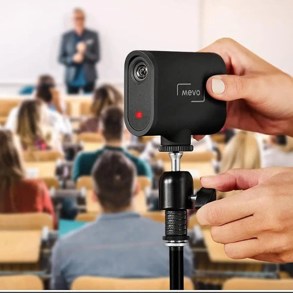 Cámara Digital Logitech Mevo Start (Paquete de 3), Full HD 1080p, Lente 3.6mm, Streaming en Vivo, Batería 6h, Control por App, Negro