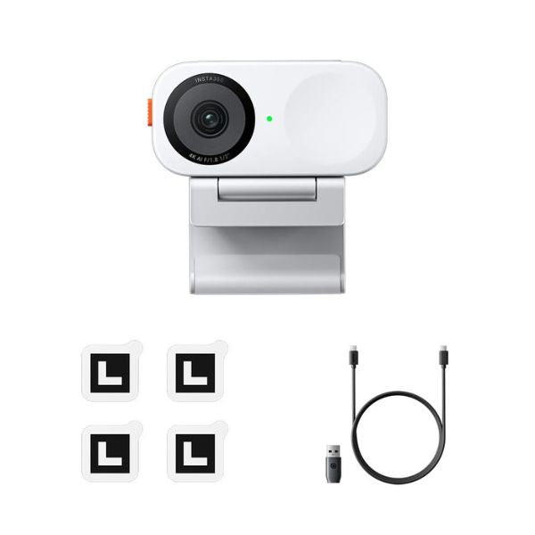 Cámara Web Insta360 Link 2C 4K Blanca para PC y Mac – LINK 2C STND ED WHT