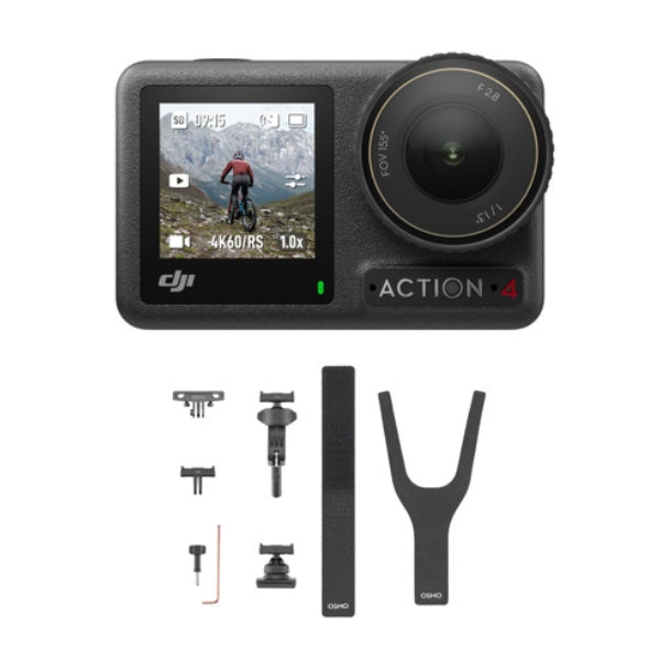 Cámara-de-Acción-DJI-Osmo-Action-4-Road-Cycling-Combo-Batería-Soporte-para-Bicicletas