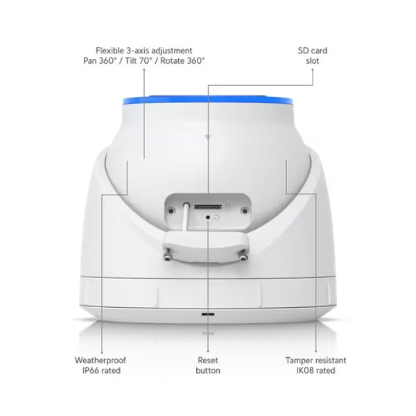Cámara-de-Seguridad-Ubiquiti-AI-Turret-Cámara-Domo-IP