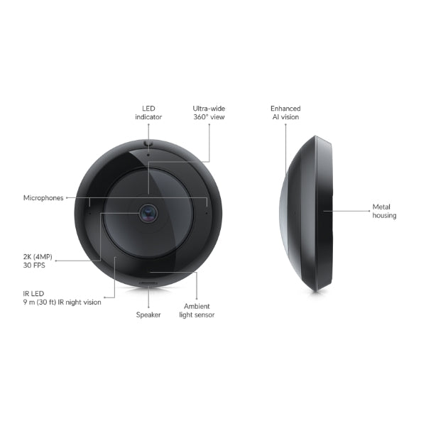Cámara-de-Seguridad-Ubiquiti-UniFi-AI-360-2K-360°-Fisheye-IR-IPX4-PoE-Detección-Inteligente