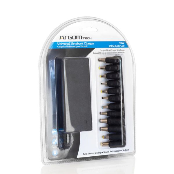 Cargador-Universal-Argom-para-Portatil-_90W-_USB_-Sensor-Automatico_-12-Puntas-ARG-AC-0095-_4