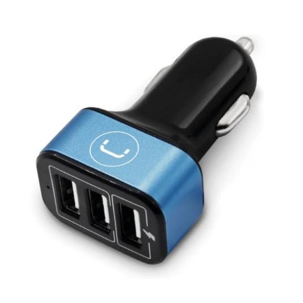 Cargador-Unno-Usb-3Ptos-Para-Auto-6.0A-12V-Indicador-Led-PW5022BK-diagonal