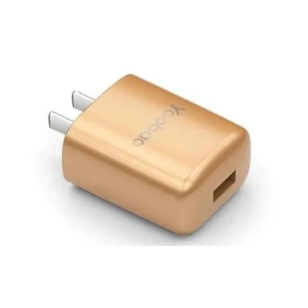 Cargador-YOOBAO-1Puerto-color-dorado-Y-721
