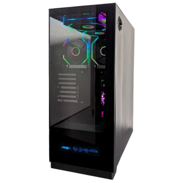 Case JEMIP Gaming Bastion ATX Negro con Vidrio Templado USB-C - JPGBASTION-ATX