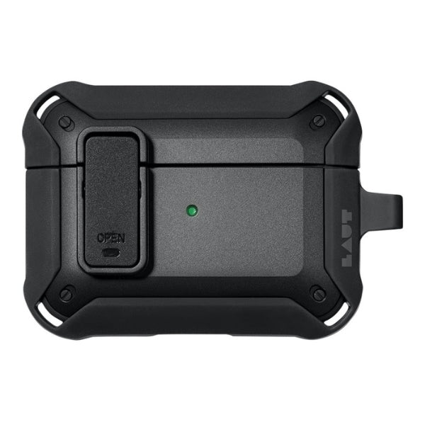Case Laut Zentry para AirPods Pro 2 - Negro - L_APP2_ZE_BK