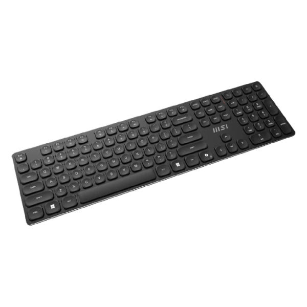 Combo - Teclado - Mouse - MSI - Forge - K210 - Wireless - Teclado - Español - Interruptores - Tijera - Mouse - 1600 - DPI - USB - Negro