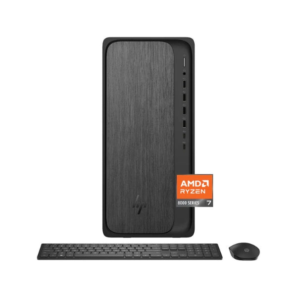 Computador-HP-OmniDesk-AMD-Ryzen-7-8700G-(5,1-GHz)-16-GB-DDR5-1-TB-NVMe-M,2-AMD-Radeon-780M-280-W-Win-11-Home-Gray-Wood