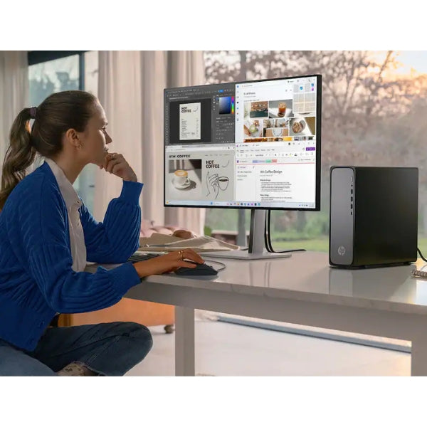 Computador-HP-OmniDesk-Slim-AMD-Ryzen-7-7445HS-(4,7-GHz)-8-GB-DDR5-512-GB-NVMe-M,2-AMD-Radeon-180-W-Win-11-Home-Meteor-Silver