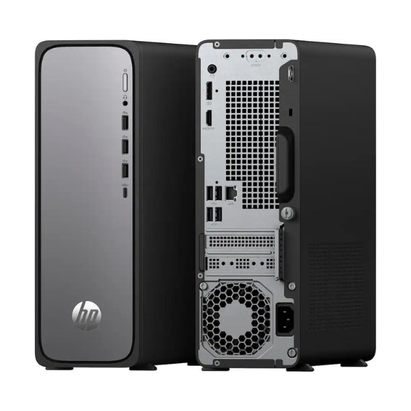 Computador-HP-OmniDesk-Slim-Intel-Core-i3-13100-(4,5-GHz)-8-GB-DDR5-256-GB-NVMe-M,2-Intel-UHD-Graphics-730-180-W-Win-11-Home-Meteor-Silver