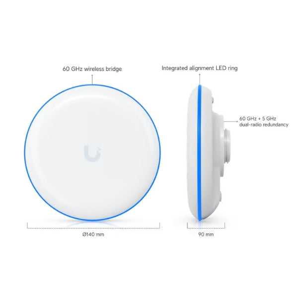 Conexión-de-Red-Ubiquiti-60GHz5GHz-PtP-Bridge-Kit-con-1Gbps+-Throughput