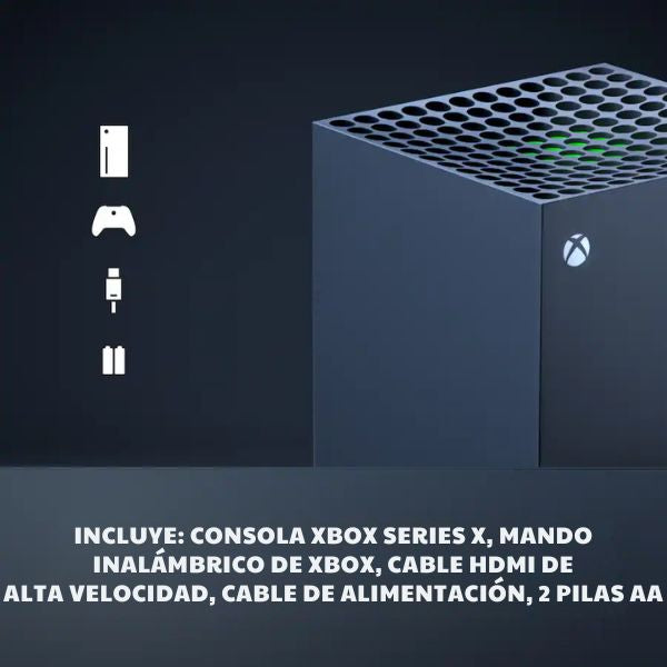 Consola Microsoft Xbox Series X 1 TB SSD 4K 120FPS Negra RRT-00001