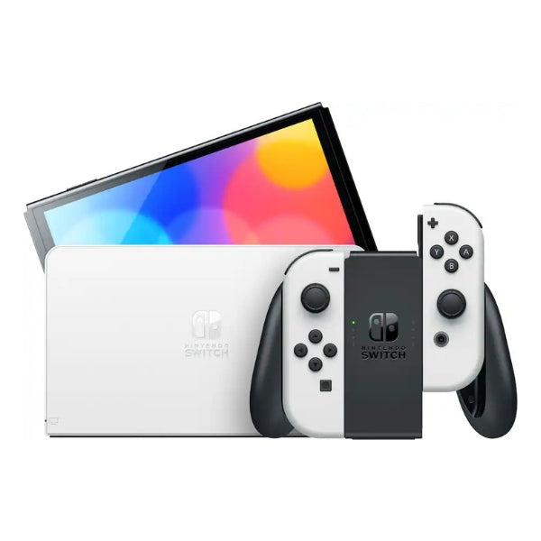 Consola Nintendo Switch OLED con Joy-Con Blanco - HEGSKAAAA