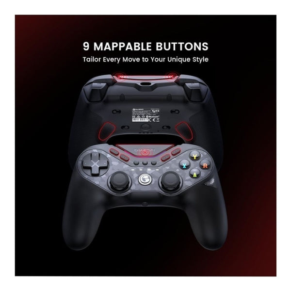 Control - Gaming - GameSir - Tarantula - Pro - Wireless - Switch - PC - Android - iOS - RGB - Controller - GAMESIR-T3 PRO - Negro