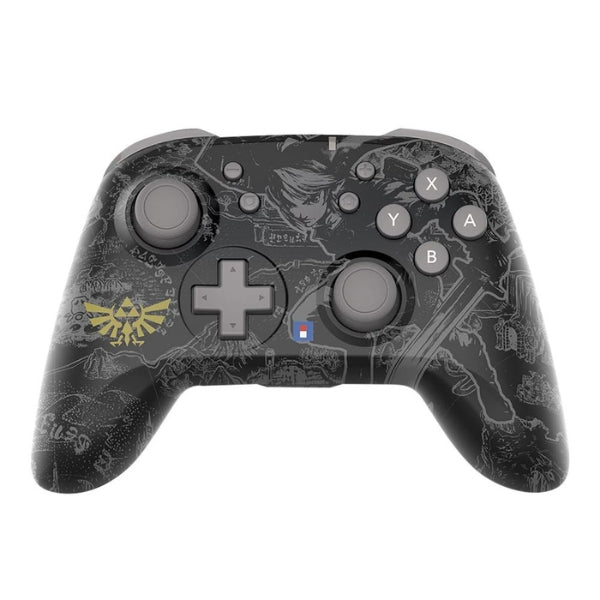 Control - Gaming - HORI - HORIPAD - The - Legend - of - Zelda - Edition - Inalámbrico - Bluetooth - Switch - Switch - Lite - Switch - OLED - Motion - Control - 810050912013 - Negro