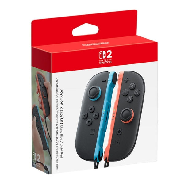 Control - Gaming - Nintendo - Joy-Con - 2 - Set - de - 2 - Switch - 2 - Motion - Control - HD - Rumble - NFC - C - Button - 45496885892 - Light - Blue - Light - Red